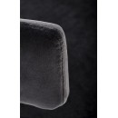 Стул барный HALMAR H115 черный/золотой